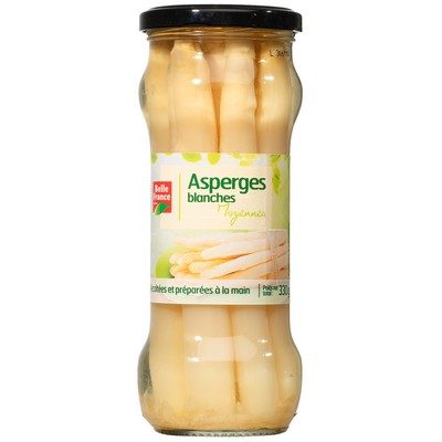 ASPERGES BLANCHES MOYENNES 37CL