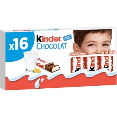 BARRE CHOCOLAT LAIT X16 200G