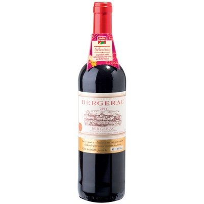 BERGERAC ROUGE AOP ROUGE 13° 75CL BELLE FRANCE