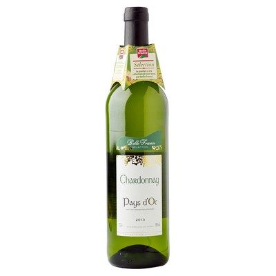 VIN BLANC CHARDONNAY 12° 75CL BELLE FRANCE