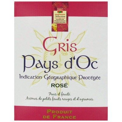 VIN GRIS PAYS OC ROSE 12.5° 3L BELLE FRANCE