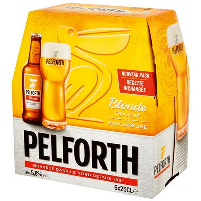BIERE BLONDE 5.8° 6X25CL