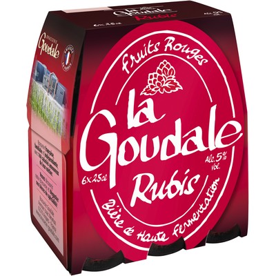BIERE RUBIS 5° 6X25CL