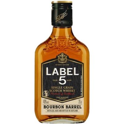 BLISTER SCOTCH WHISKY LABEL 5 40° 20CL