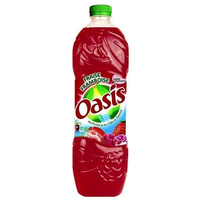 BOISSON FRAISE FRAMBOISE 2L
