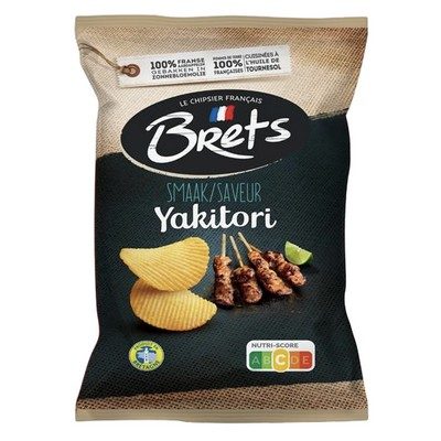 CHIPS ARO YAKITORI 125G BRETS