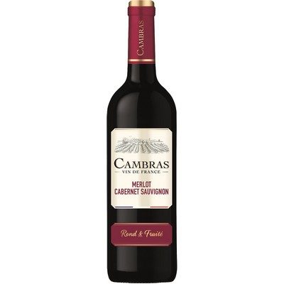 CAMBRAS VIN RGE MERLOT CAB SAUV 12.5° 75CL