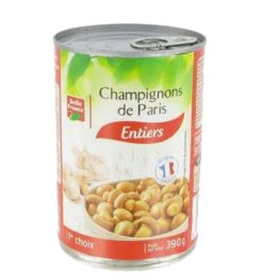 CHAMPIGNONS DE PARIS ENTIERS 400G