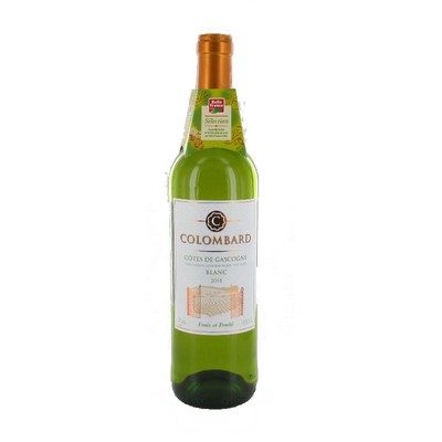 COLOMBARD VIN BLC COTES DE GASCOGNE 11° 75CL