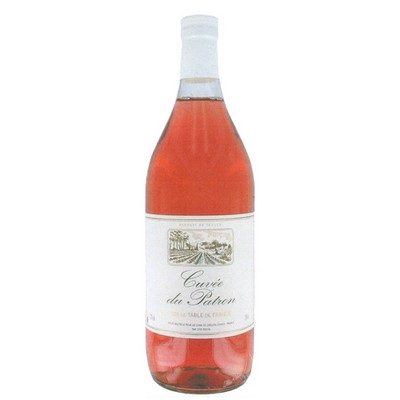 VIN DE TABLE ROSE 11.5° 75CL CUVEE DU PATRON