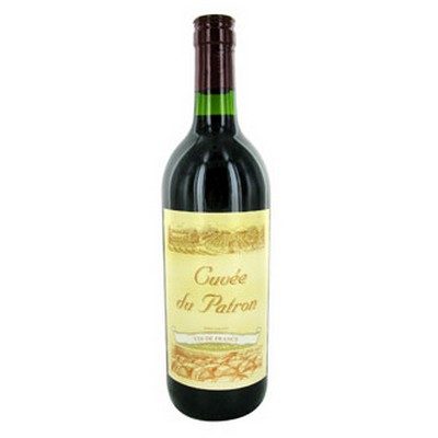 VIN DE TABLE ROUGE 11.5° 75CL CUVEE DU PATRON