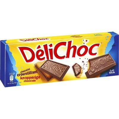 DELICHOC CHOCOLAT LAIT 150G
