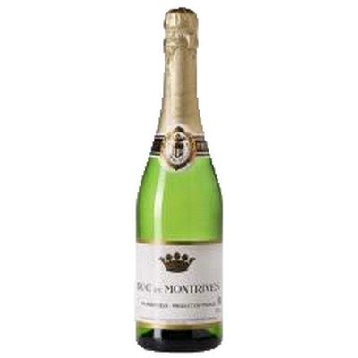 MOUSSEUX DEMI-SEC 11° 75CL DUC MONTRIVES