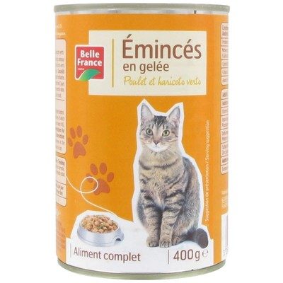 EMINCÉ CHAT POULET/ HV 400G