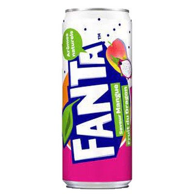 FANTA MANGUE FRUIT DU DRAGON 33CL