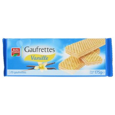 GAUFRETTES VANILLE 175G