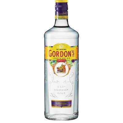GORDON'S GIN LONDON DRY 37.5° 70CL