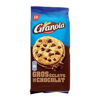 GRANOLA GROS ÉCLATS DE CHOCOLA 184G