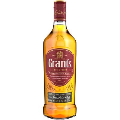 GRANTS WHISKY TRIPLE WOOD 40° 70CL