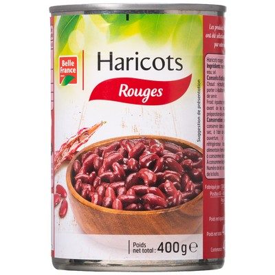 HARICOT ROUGE 1/2 400G