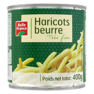 HARICOTS BEURRE TRES FINS 1/2