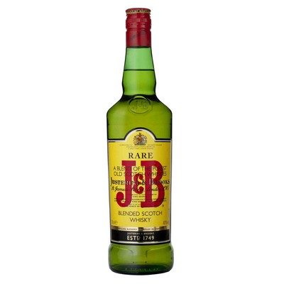 J&B SCOTCH WHISKY 40° 70CL
