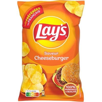 LAY'S CHIPS CHEESEBURGER 120G