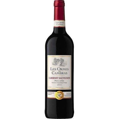LES ORMES CAMBRAS VIN RGE CABERNET SAUVIGNON IG 13° 75CL