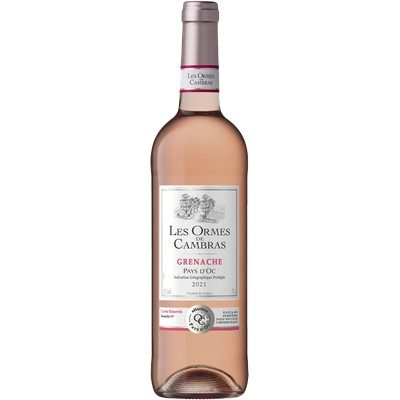 LES ORMES CAMBRAS VIN ROSE GRENACHE ROSE 12° 75CL