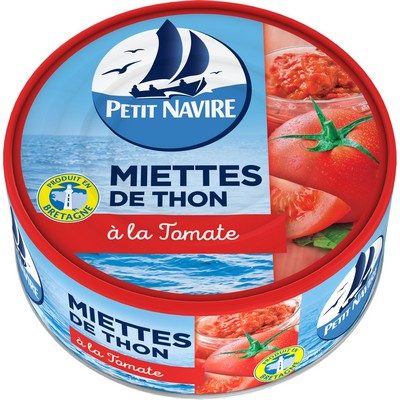 MIETTES DE THON A LA TOMATE 160G