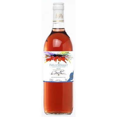 PAYS D HERAULT VIN ROSÉ IGP INVITÉ 75CL