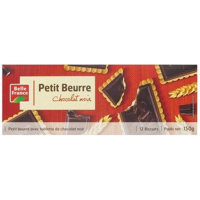 PETIT BEURRE CHOCOLAT NOIR 150G