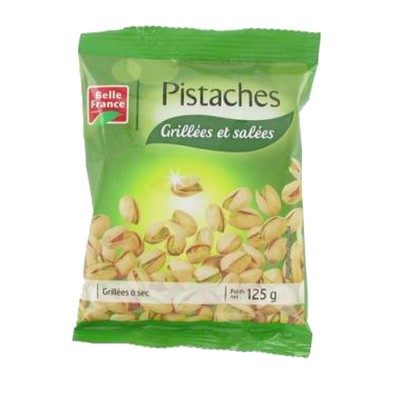 PISTACHES GRILLEES A SEC 125G