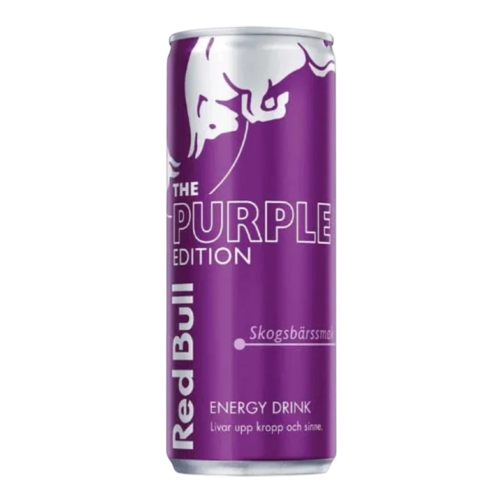 RED BULL PURPLE EDITION SKOGSBÄRSSMAK