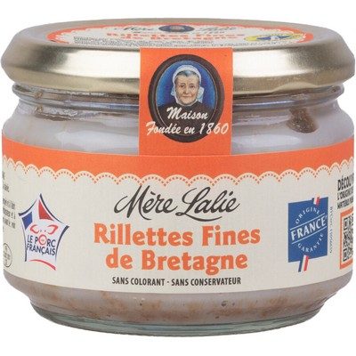 RILLETTES FINES DE BRETAGNE 180G